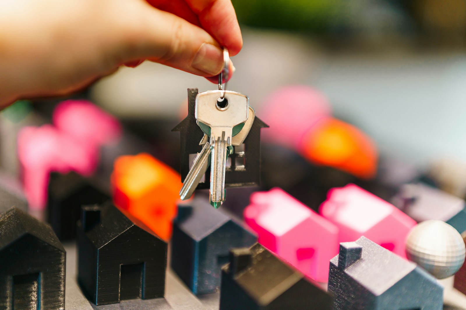 Schlüssel für das neue Zuhause